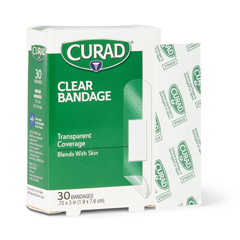 Curad Clear Bandages