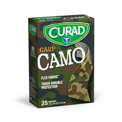 Curad Camp CAMO Bandages - 3/4