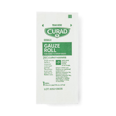 CURAD Stretch Rolled Gauze, 3