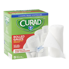 CURAD Rolled Gauze, 4