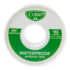 Curad Waterproof Adhesive Tape, 1/2