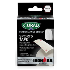 MEDCURIM26315H - Medline - CURAD Performance Series IRONMAN Extra-Strength Sports Tape, 1.5 x 10 yd., 1/EA