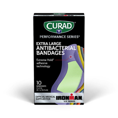 MEDCURIM5018 - Medline - Antibacterial Ironman Bandages, 24 BX /CS