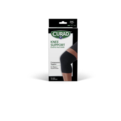 CURAD Pull-Over Knee Support, Elastic, Size 2XL, 9