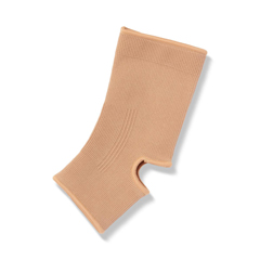 Medline CURAD Performance Series Elastic Open Heel Ankle Supports, 4 EA/CS