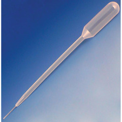 Globe Scientific Fine-Tip Transfer Pipet, Bulb, 5.8 mL, 500/CS