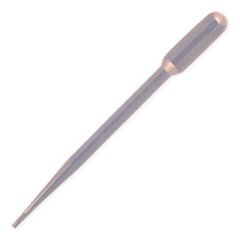 Globe Scientific Transfer Pipet, 7.0mL, General Purpose, 155mm, Sterile, Individually Wrapped, 500/CS