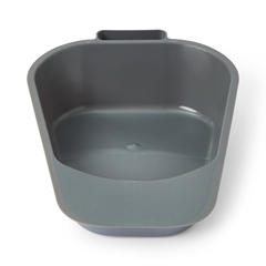 Medline Fracture Bedpans, Graphite, 1/EA