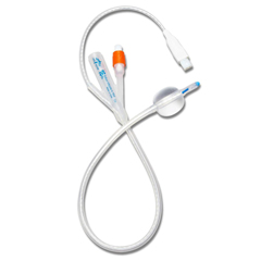 Medline Temperature-Sensing 100% Silicone Foley Catheters, 10 Each per Case