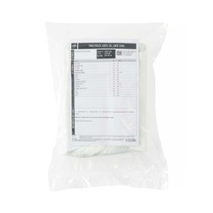 Medline SelectSilicone 2-Layer Foley Catheter Tray with 2,000 mL Drain Bag, 100% Silicone Catheter and Luer Lock Sampling Port, 18 Fr x 16