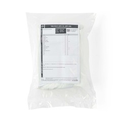 Medline SelectSilicone 2-Layer Foley Catheter Tray with 2,000 mL Drain Bag, 100% Silicone Catheter and Luer Lock Sampling Port, 18 Fr x 16