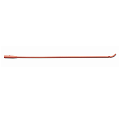 Medline Red Rubber Latex Coude Tip Intermittent Catheters, 12 Each per Case