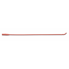 Medline Red Rubber Latex Coude Tip Intermittent Catheters, 1 Each