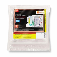 Medline 1-Layer Silicone Temperature-Sensing Foley Catheter Tray, 16 Fr x 10 mL