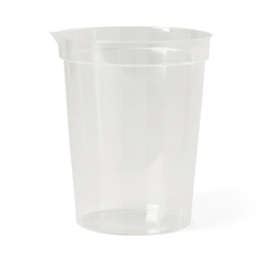 Medline Non-Sterile PS Urinalysis Containers 6 oz. w/Paper Lid