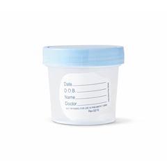 Medline General Use Specimen Containers; Sterile, 4 oz, 100 EA/CS