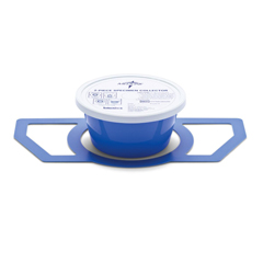 Medline Collector, Specimen, 2 Piece, White with Blu
