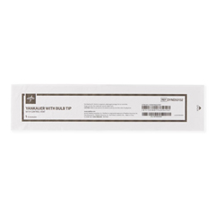 Medline Sterile Rigid Yankauer with Bulb Tip, Vented