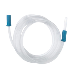 Medline Sterile Non-Conductive Suction Tubing with Scalloped Connectors, 3/16