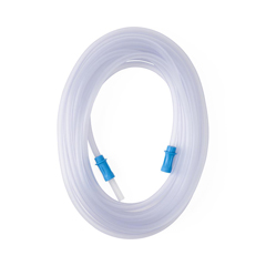 Medline Sterile Non-Conductive Suction Tubing with Scalloped Connectors, 3/16