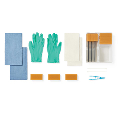Medline Premium Dry Skin Scrub Tray, 1/EA