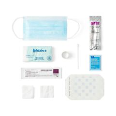 Medline Central Line Dressing Trays with Chlorascrub, 28 Each per Case