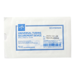 Medline Sterile Tube Securement Device, Fits 1.5 mm to 4.5 mm, Small, 100 EA/BX