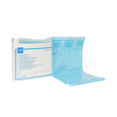 Medline Surgical Sponge Counter Bag, Blue, 250 EA/CS