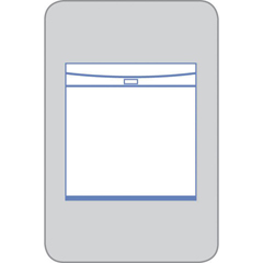 Medline Sterile X-Ray Cassette Cover with Adhesive Strip, 24