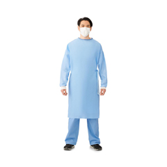 Medline Sterile Poly-Reinforced Breathable Film Sleeve Sirus Gowns, 1/EA