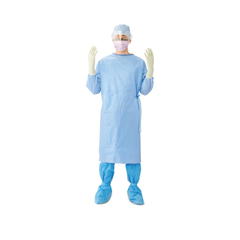 Medline Sterile Poly-Reinforced Breathable Film Sleeve Sirus Gowns, 1/EA