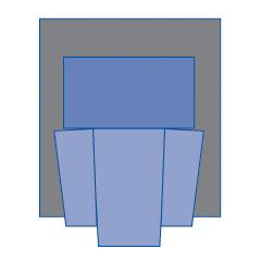 Medline Sterile Reinforced Overhead Surgical Table Cover with Extension, 12 EA/CS