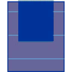 Medline Three-Quarter Reinforced Surgical Drape, 20 EA/CS