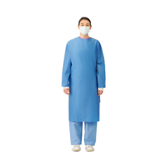 Medline Sterile Non-Reinforced Aurora Surgical Gowns with Set-In Sleeves, 1/EA