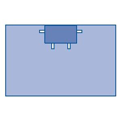 Medline OrthoMax Bar Surgical Drape, 6 EA/CS