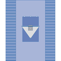 Medline Arthroscopy Surgical Drape with Fluid-Control Pouch, 1/EA