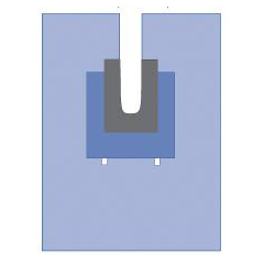 Medline OrthoMax Surgical U-Drape, 6 EA/CS