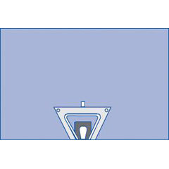 Medline Sterile Shoulder Split Surgical Drape with Pouch, 8 EA/CS