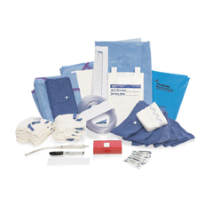 Medline Sterile Basic Laparotomy Standard Tray, 4 Each per Case