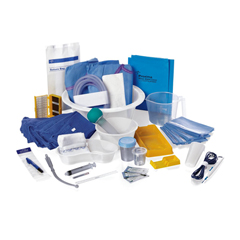 Medline Sterile Major Single Basin Standard Surgical Tray, 6 Each per Case