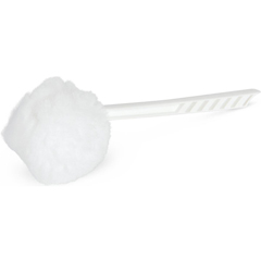 Medline Duralon Toilet Bowl Mop, White, 12