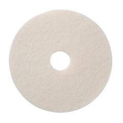 Medline Ultra-High-Speed Polishing Floor Pad, White, 20