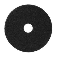 Medline Floor Pad, Stripping, Black, 17