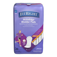 Medline FitRight Bladder Control Pads, 3.5