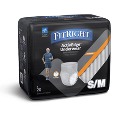 MEDFIT23MSM - Medline - FitRight Ultra Underwear for Men