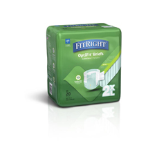 Medline FitRight Extra Incontinence Briefs, 2XL, 60