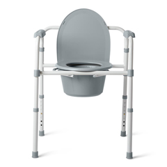 Medline 3-in-1 Folding Commodes, 1 EA