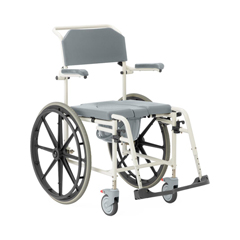 Medline Aluminum Shower Commode Wheelchair