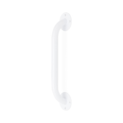 Medline White Enamel Wall Grab Bar, 12