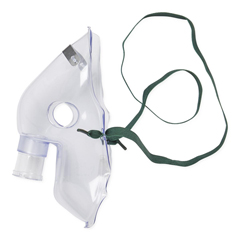 MEDHCS4630B - Medline - Aerosol Mask with Straight Connector, Adult, 50 EA/CS